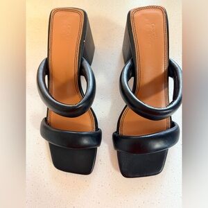 ASOS Black Platform Sandals